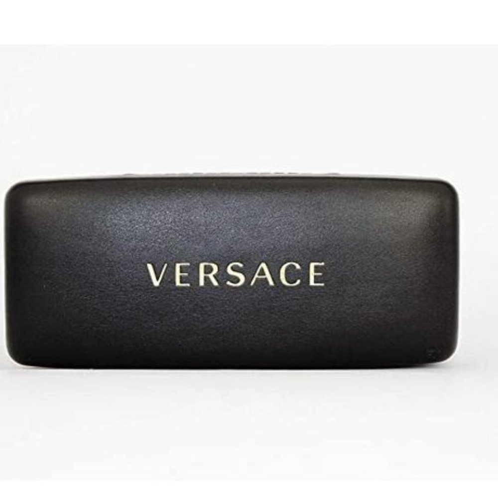 Authentic Versace Glasses Case Black & Gold
